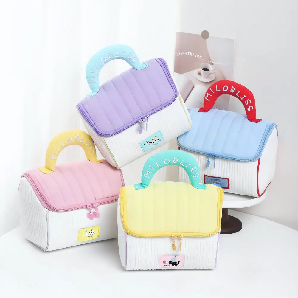 grande trousse de toilette enfant avec anse