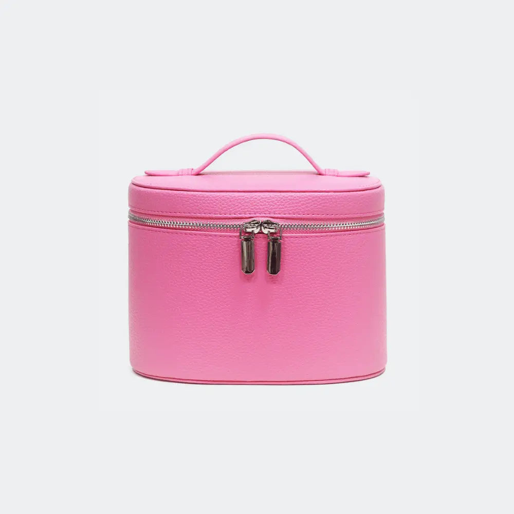 grande trousse de toilette femme rose