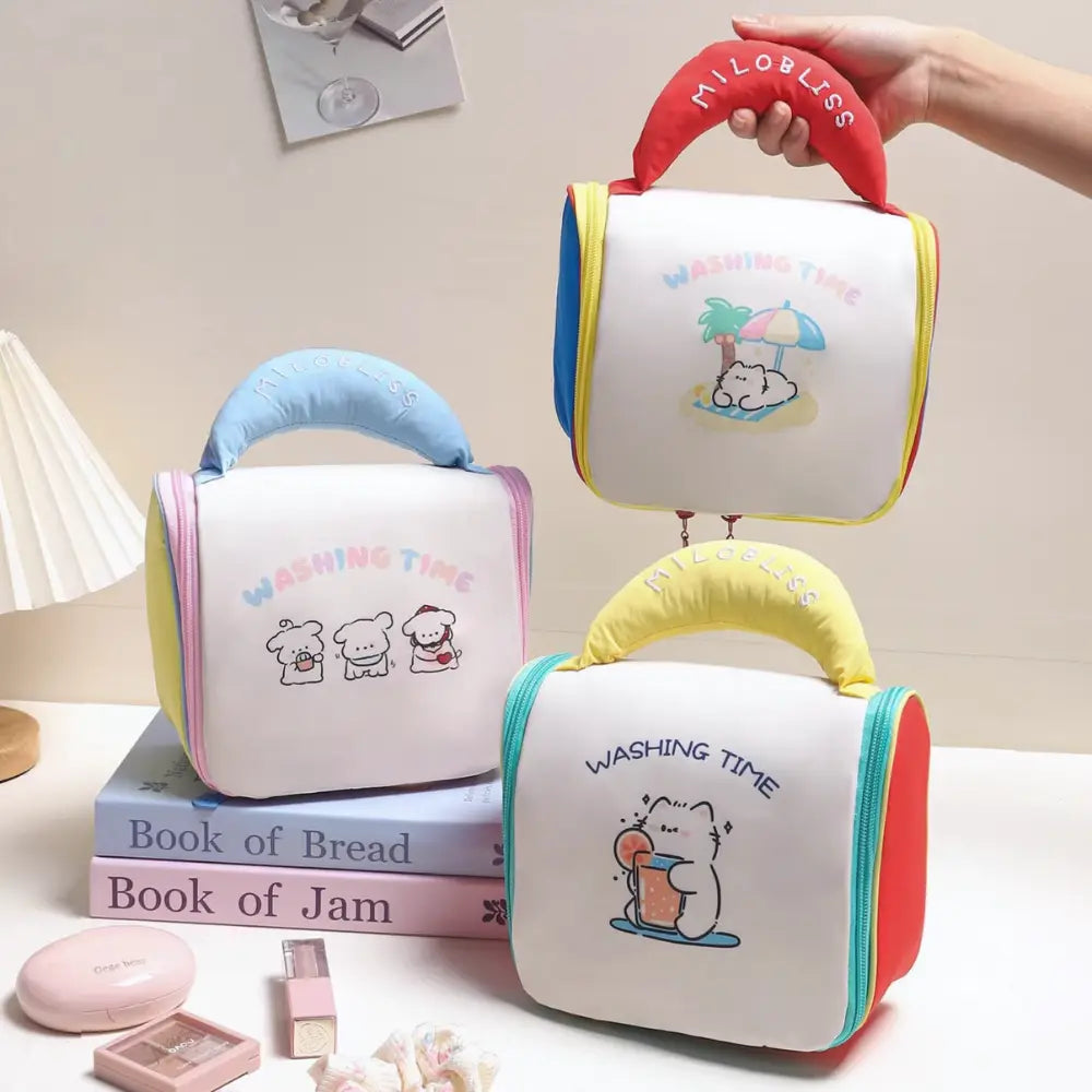 plusieurs trousse de toilette enfant avec anse
