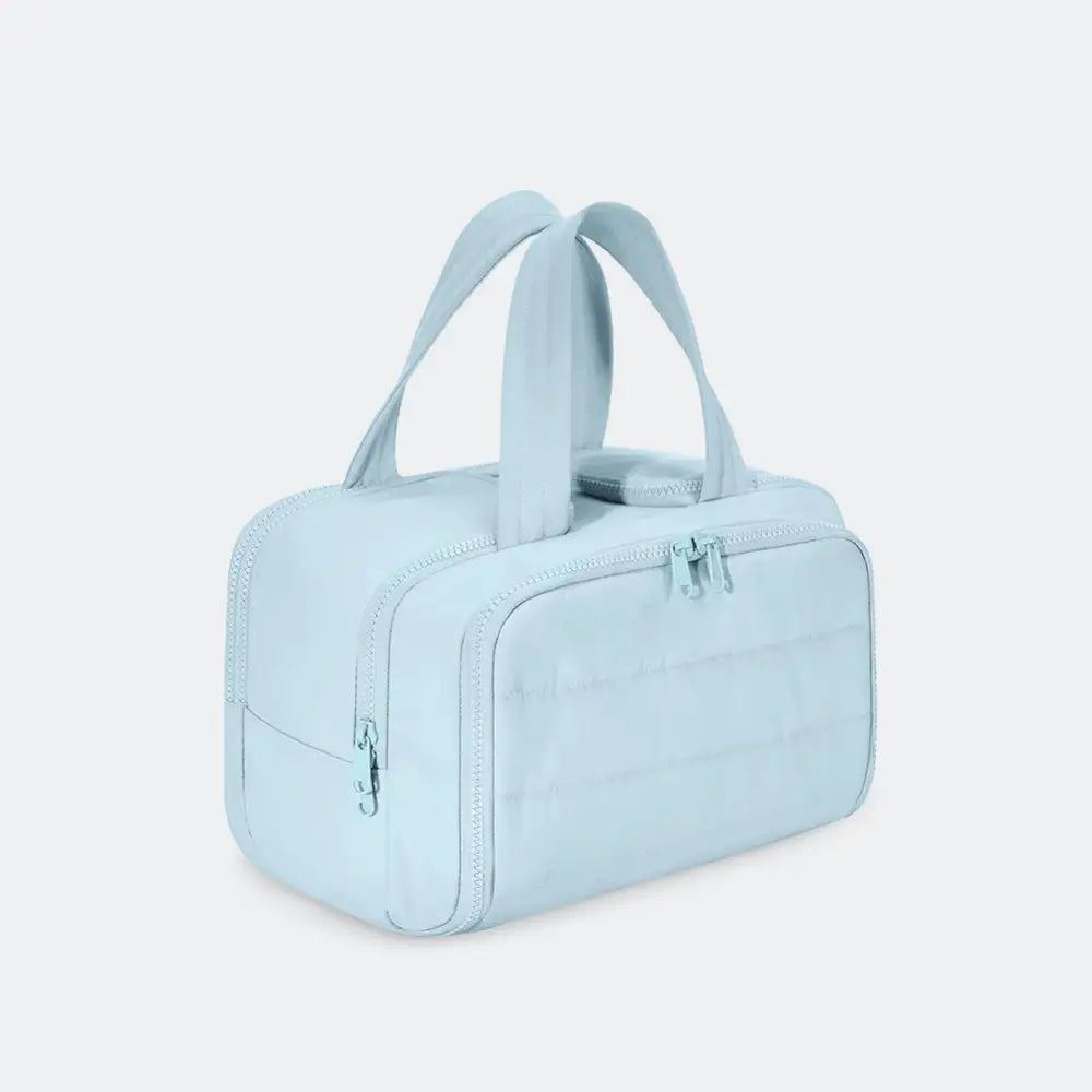 trousse de toilette bebe maternité bleu