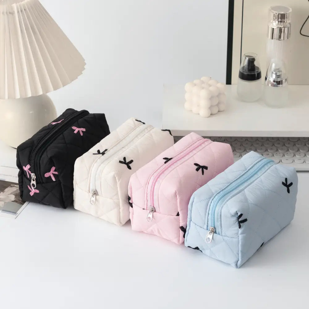 trousse de toilette en coton