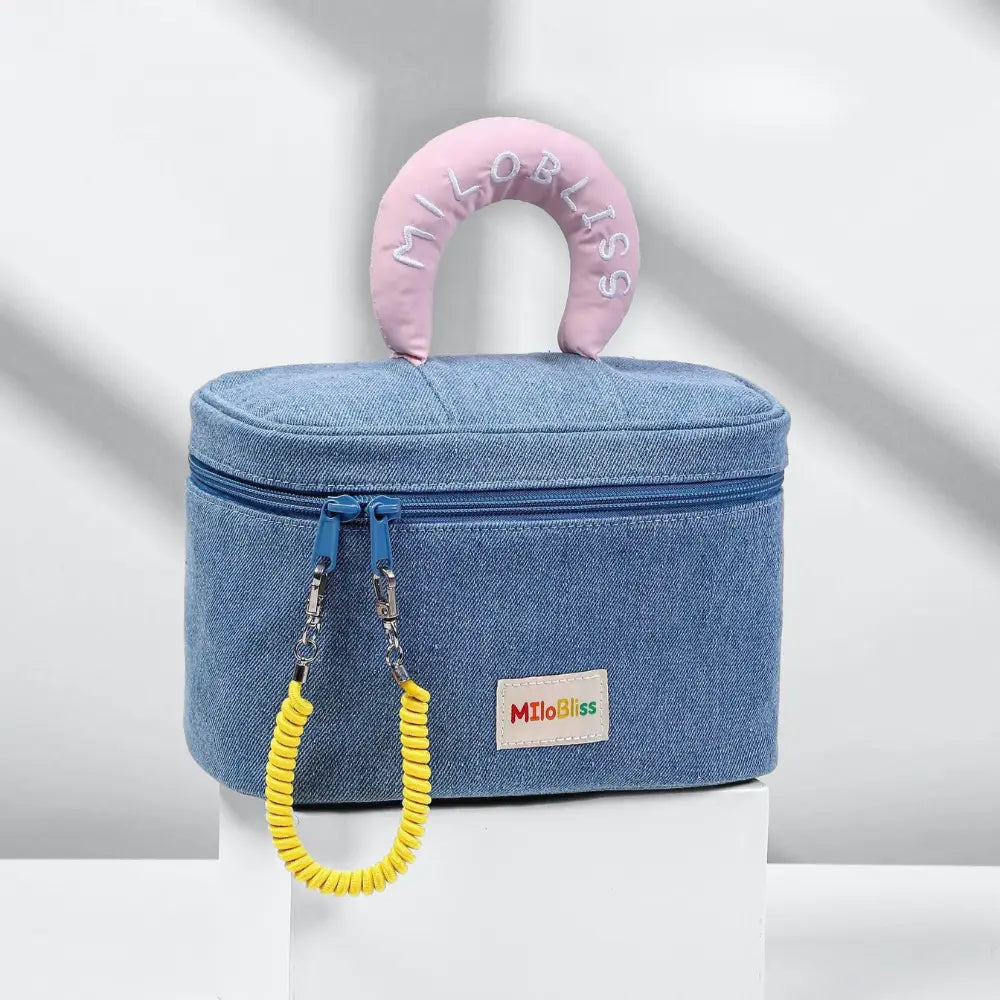 trousse de toilette enfant garcon bleu