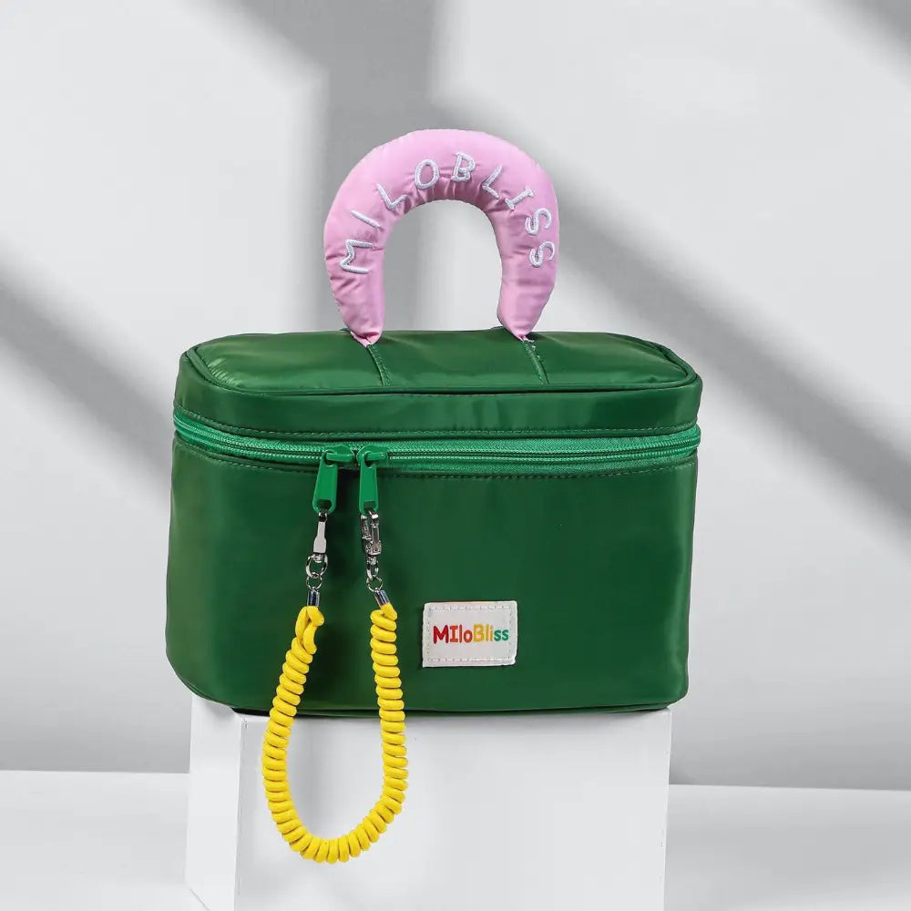 trousse de toilette enfant garcon vert