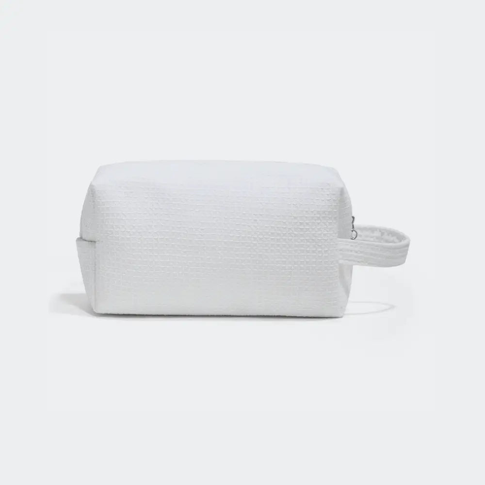 trousse de toilette gaze de coton femme blanc