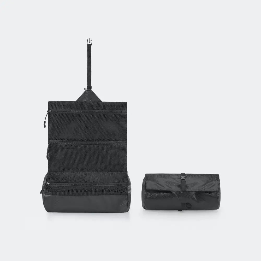 trousse de toilette homme a suspendre noir