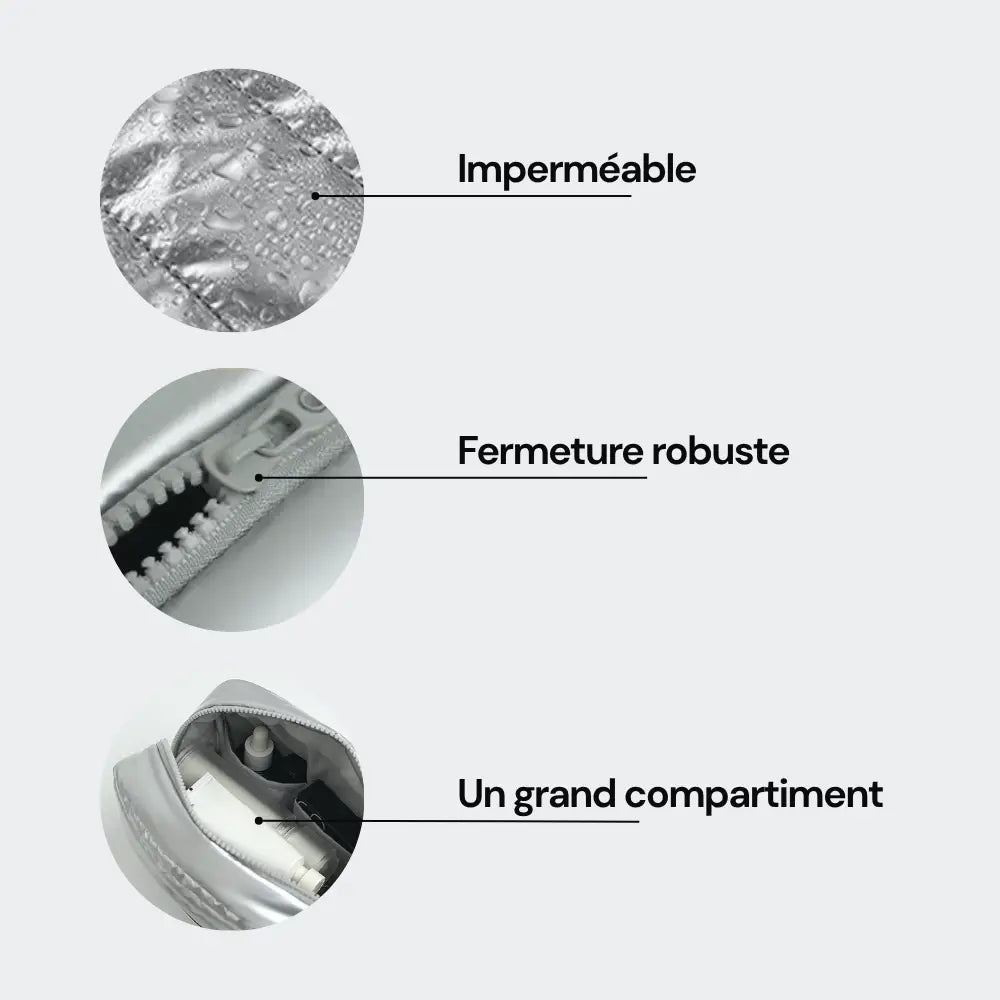 trousse de toilette matelassée consignes