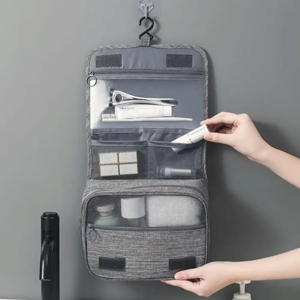 trousse de toilette suspendre compartiment