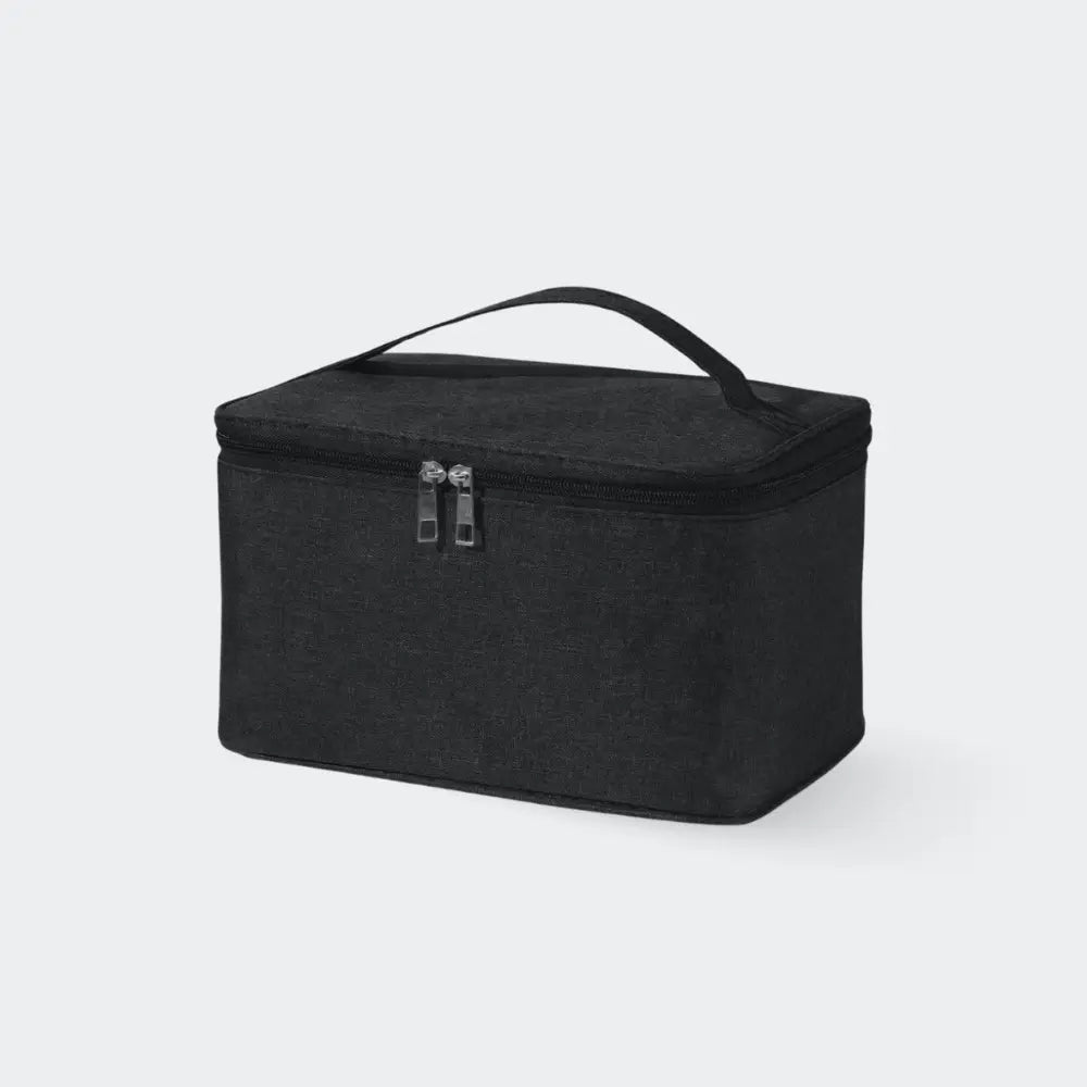 trousse de toilette tissu noir
