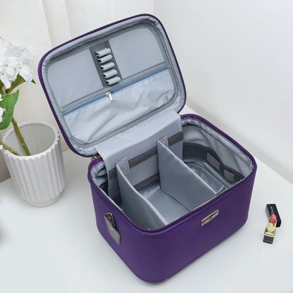 trousse de toilette vanity femme compartiment