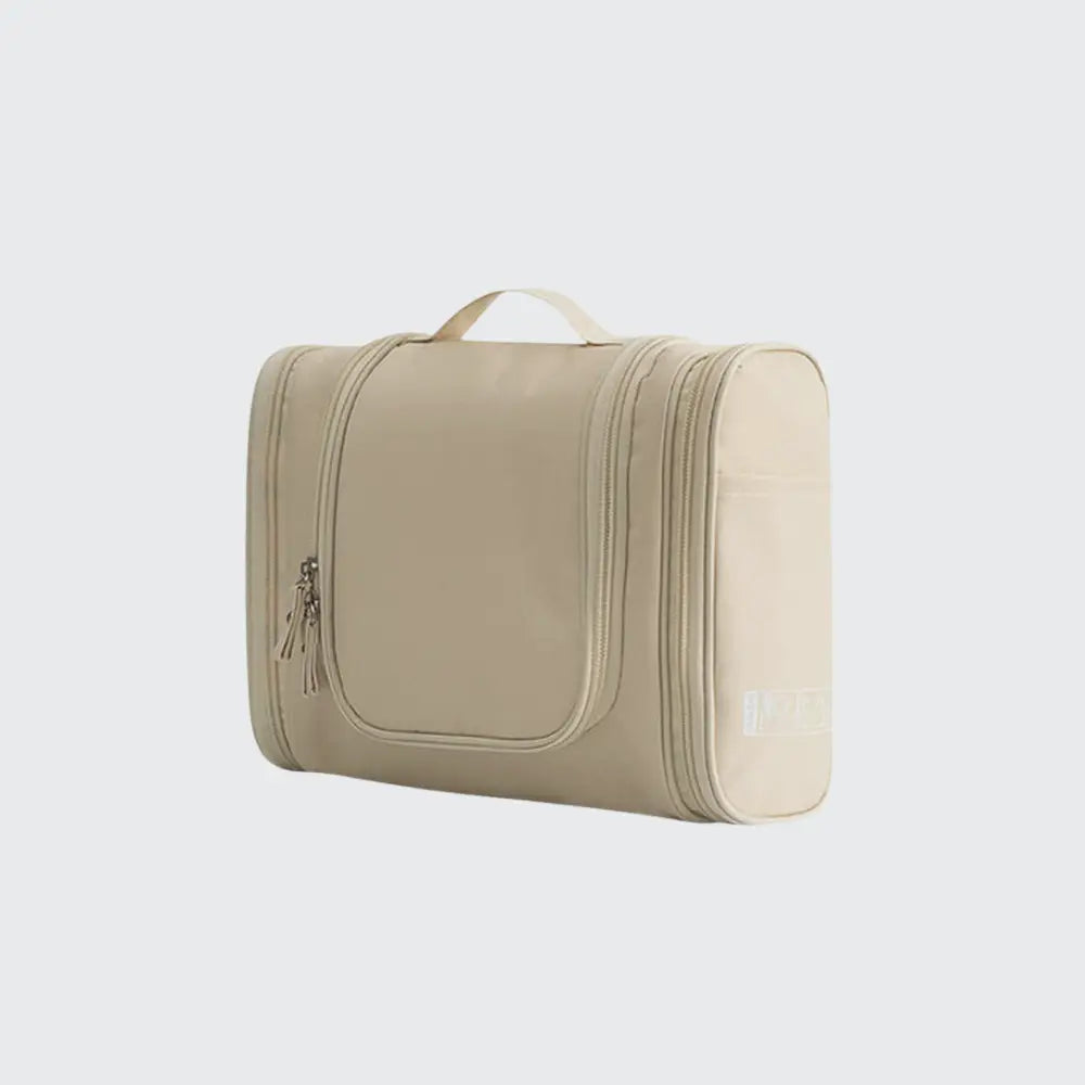 trousse de toilettes vanity beige pour femme
