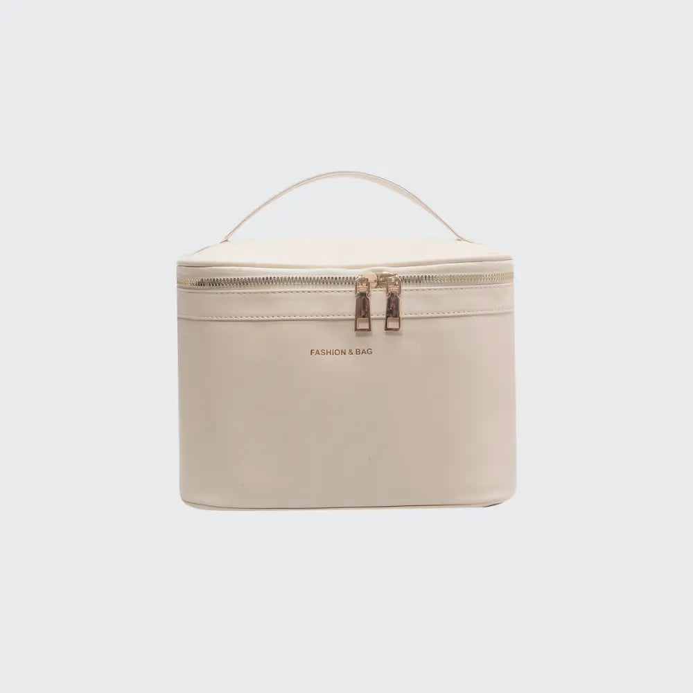 vanity en cuir beige pour femme luxe