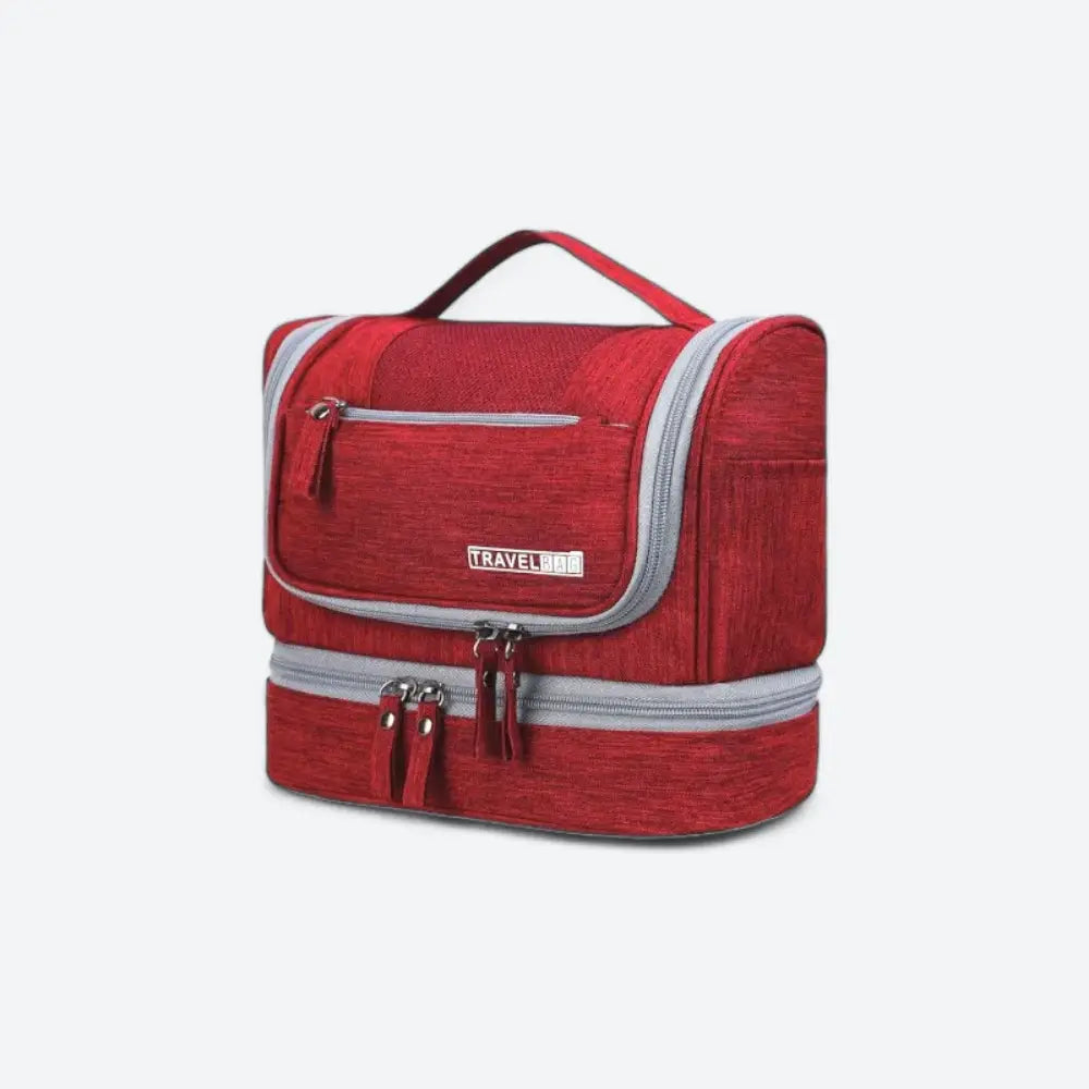 Vanity trousse de toilette rouge